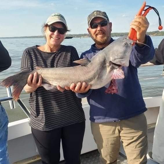 Blue Catfish fishing charters on the Potomac Miss Susie Charters